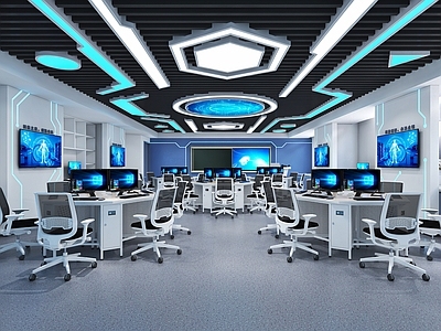 科技风教室