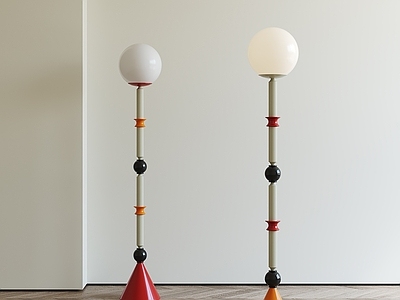 孟菲斯风格落地灯 现代奶油落地灯 儿童落地灯 多巴胺落地灯