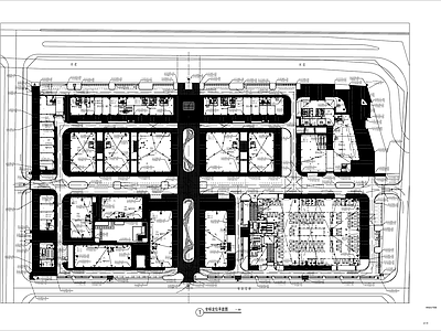 其他商业景观 汽车城室外景观 施工图