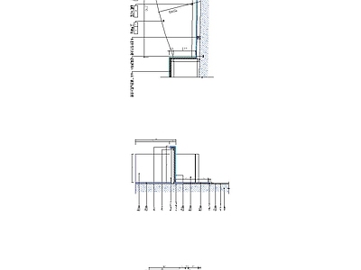 柜体节点 行李架柜子 施工图