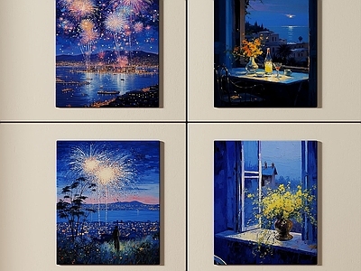 印象派油画风挂画 印象派油画风挂画