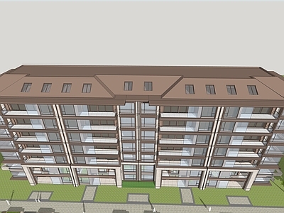 现代多层住宅 金茂中式洋房 多层住宅