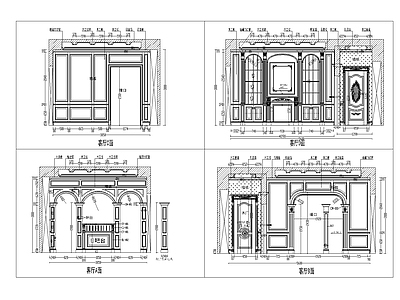 展览展厅家具 欧式大客厅 展厅大客厅 欧式客厅 展厅客厅 施工图