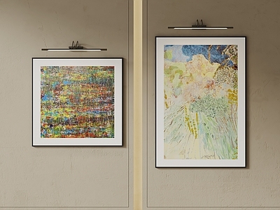 现代简约挂画 抽象艺术挂画 手绘油画 细腻肌理画 客厅挂画 卧室挂画