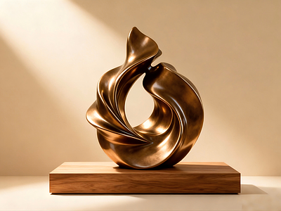 现代轻奢雕塑摆件 现代艺术雕塑摆件 现代环形雕塑 现代异形摆件