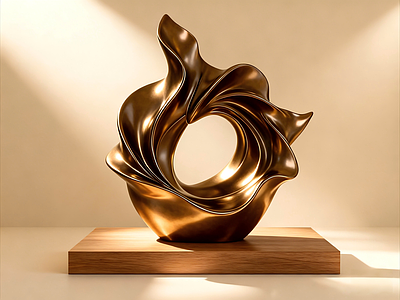 现代轻奢雕塑摆件 现代艺术雕塑 现代异形雕塑 现代地产雕塑 圆环雕塑