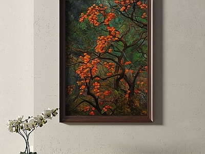中古挂画 中古风复古挂画