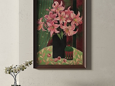 中古风挂画 中古风复古挂画