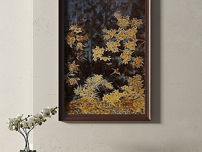 中古挂画 中古风复古挂画