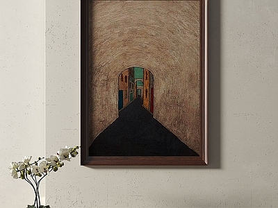 中古风挂画 中古风复古挂画