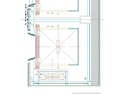 综合门节点 电梯门节点 施工图