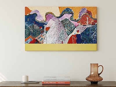 现代简约挂画 现代抽象挂画 儿童挂画
