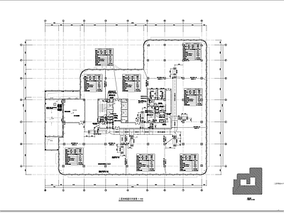 防排烟系统 商业商务办公用房 11层下2层 施工图