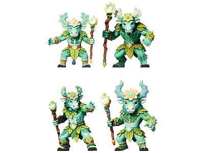 虚拟人物 井木犴 星宿主题小品 卡通人物 现代雕塑摆件