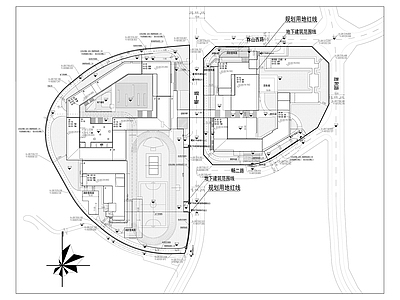 现代学校建筑 学校 中学 实验学校 教学楼 施工图