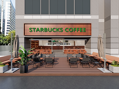现代极简咖啡厅 咖啡店 烘焙店
