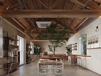 侘寂风咖啡厅 侘寂风咖啡厅