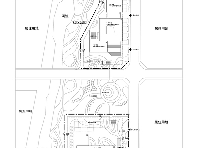 现代幼儿园建筑 现代幼儿园 施工图