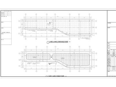现代廊架 现代异形风雨连廊 现代异形钢廊架 施工图