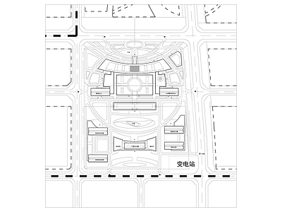 现代医院建筑 医院 三甲医院 疗养院建筑 施工图
