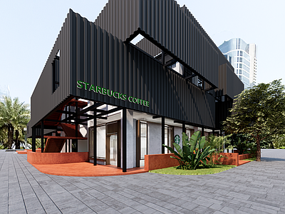 现代极简其他公共建筑 建筑 外立面
