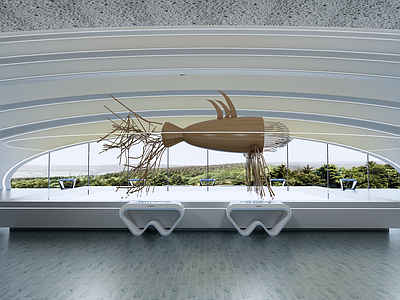 现代其他文化空间 展厅 科技馆 科技展厅