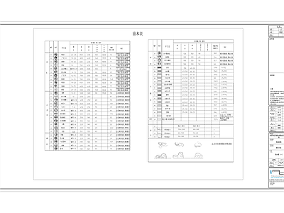新中式宅间绿地 小区景观绿化分层 施工图
