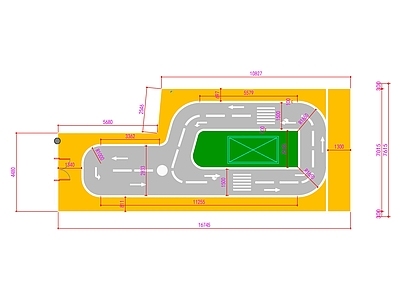 社区儿童区 儿童活动场 施工图