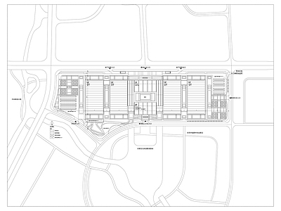 现代其他公共建筑 会展中心 施工图