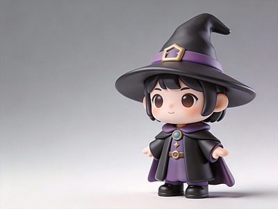 现代雕塑 魔法师 巫师 雕塑 美陈 AIGC