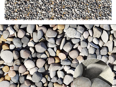 现代景观石 鹅卵石 景观石 铺路石 石子