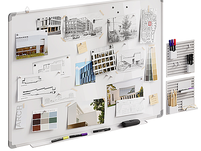 办公设备 现代白板 会议白板 白板组合 办公用品