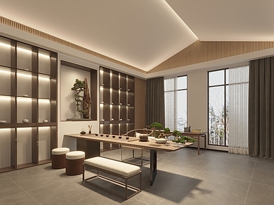 新中式茶室