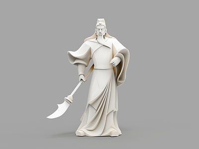 新中式雕塑摆件 关羽 关公 关羽摆件 关羽雕塑