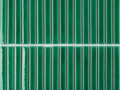 现代复古其他马赛克 绿色马赛克瓷砖 绿色长条复古瓷砖 大理石马赛克