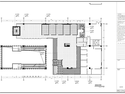 现代其他餐饮空间 现代风时尚餐厅 施工图