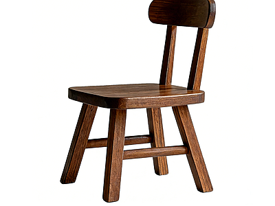 中古风儿童椅 小木凳子