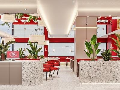 现代轻奢中餐厅 中餐厅 火锅店 烤肉店 餐饮店 快餐店