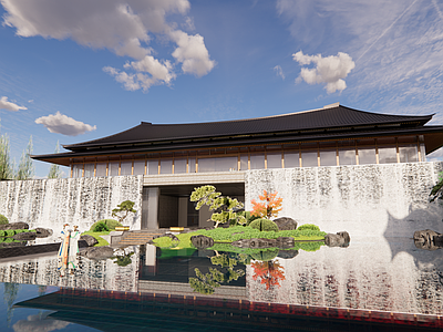 现代小公建 长沙 建发江山悦 售楼部 示范区景观