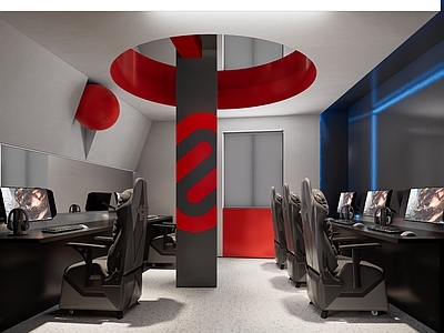 现代网吧 现代卓威包厢 电竞网咖