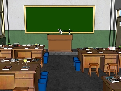 现代学校建筑 实验室