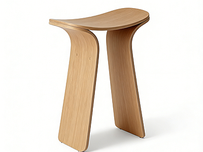 原木风吧凳 吧凳 原木