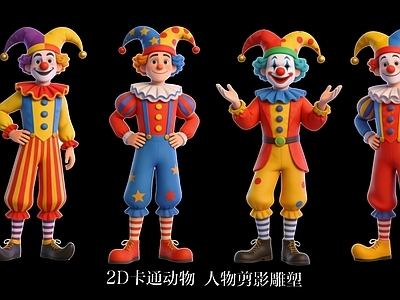 卡通三维风格虚拟人物