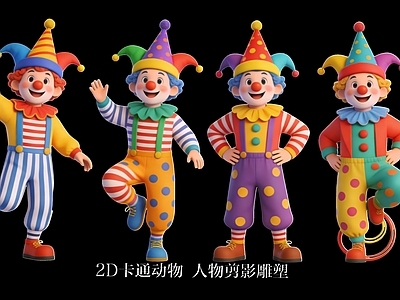 卡通风格虚拟人物