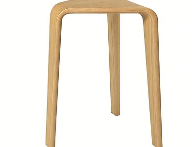 原木极简吧凳 原木吧凳