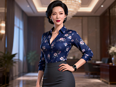 新中式女人