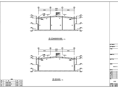 钢结构 厂房 施工图