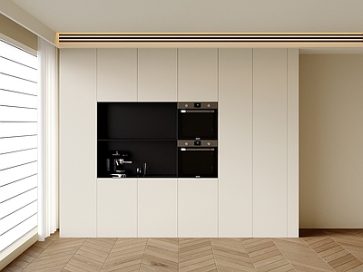 极简开放式厨房