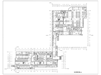 现代学校建筑 现代学校地下室 施工图