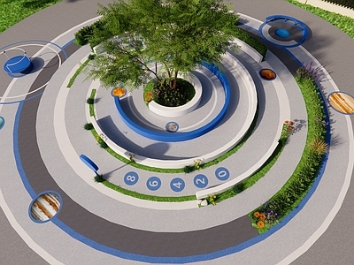 现代口袋公园 口袋公园 儿童公园
